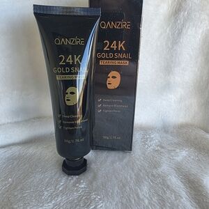 QANZIRE 24K Gold Snail Tearing Mask